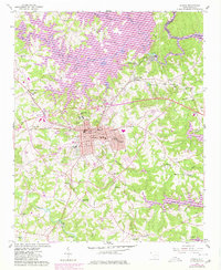 Seneca 1958 topographic map thumbnail