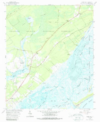 Sewee Bay 1959 topographic map thumbnail