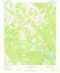 Silverstreet 1971 topographic map thumbnail