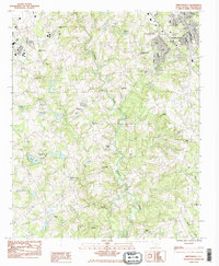 Simpsonville 1983 topographic map thumbnail