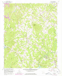 Six Mile 1961 topographic map thumbnail