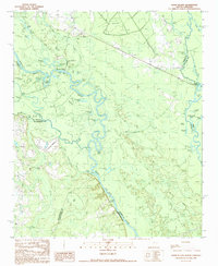 Snow Island 1990 topographic map thumbnail