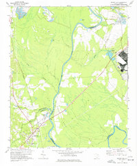Society Hill 1971 topographic map thumbnail