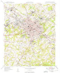 Spartanburg 1949 topographic map thumbnail