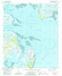 St. Helena Sound topographic map thumbnail