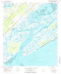 St. Phillips Island 1956 topographic map thumbnail