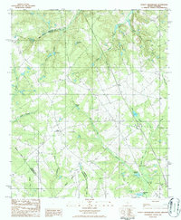 Staley Crossroads 1986 topographic map thumbnail