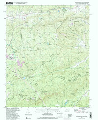 Standingstone Mtn topographic map thumbnail