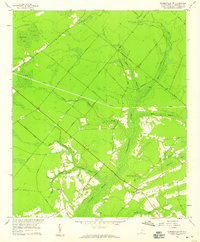 Summerville NW 1958 topographic map thumbnail