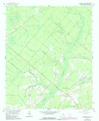 Summerville NW 1958 topographic map thumbnail