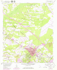 Summerville 1958 topographic map thumbnail