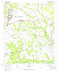 Sumter West 1957 topographic map thumbnail