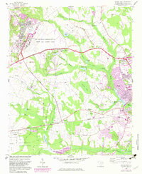 Sumter West 1957 topographic map thumbnail