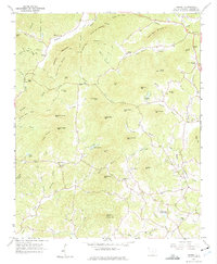 Sunset 1961 topographic map thumbnail