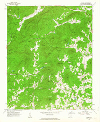 Sunset 1961 topographic map thumbnail