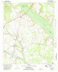 Sycamore 1982 topographic map thumbnail