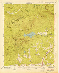 Table Rock 1947 topographic map thumbnail