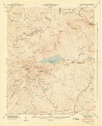 Table Rock 1947 topographic map thumbnail