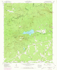 Table Rock 1946 topographic map thumbnail