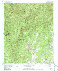 Tamassee 1959 topographic map thumbnail