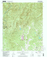 Tamassee 1996 topographic map thumbnail