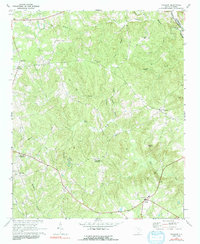 Taxahaw 1969 topographic map thumbnail