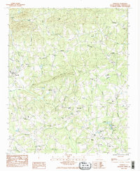 Tigerville 1983 topographic map thumbnail
