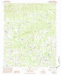 Tigerville 1983 topographic map thumbnail