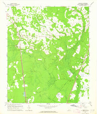 Tillman 1962 topographic map thumbnail
