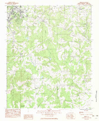 Tirzah 1982 topographic map thumbnail