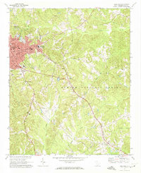 Union East 1971 topographic map thumbnail