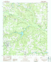 Wagener 1986 topographic map thumbnail