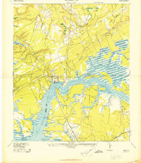 Wando topographic map thumbnail