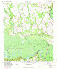 Wateree 1953 topographic map thumbnail