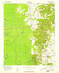 Wedgefield 1953 topographic map thumbnail