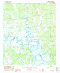 White Hall 1988 topographic map thumbnail