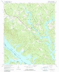 Willington 1964 topographic map preview