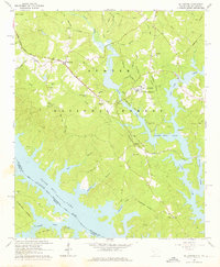 Willington 1964 topographic map thumbnail