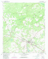Williston 1979 topographic map thumbnail