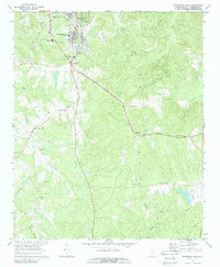 Winnsboro Mills 1969 topographic map thumbnail