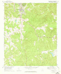 Winnsboro Mills 1969 topographic map thumbnail