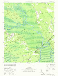 Yauhannah 1943 topographic map thumbnail
