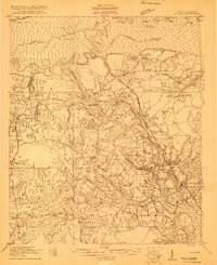 Chicora 1920 topographic map thumbnail