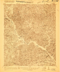 Clarks Hill 1920 topographic map thumbnail