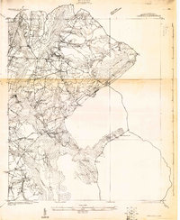 Cordesville 1919 topographic map preview