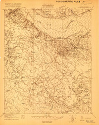 Eutawville 1920 topographic map thumbnail