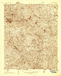 Greer 1935 topographic map thumbnail
