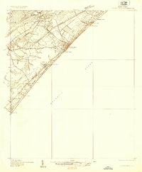 Myrtle Beach 1937 topographic map thumbnail