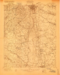 Orangeburg 1920 topographic map thumbnail