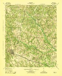Aiken 1943 topographic map thumbnail